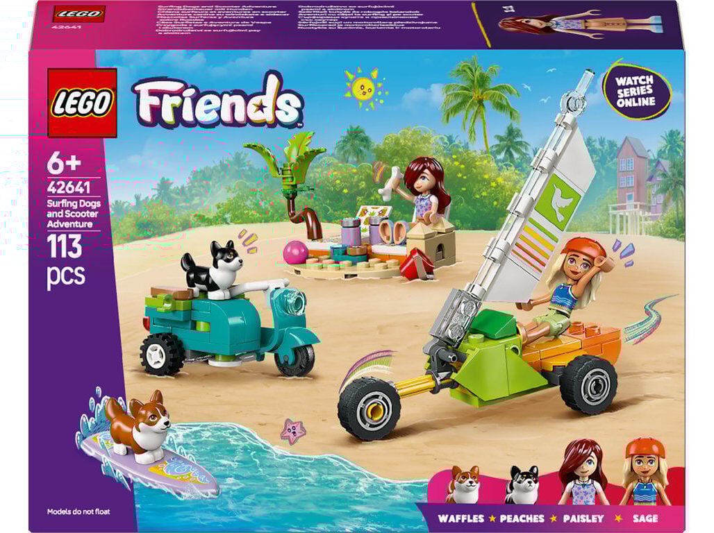 C&Atilde;ES SURFISTAS LEGO FRIENDS 42641 image number 0