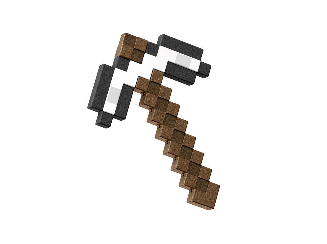 PICARETA DE FERRO MINECRAFT image number 0