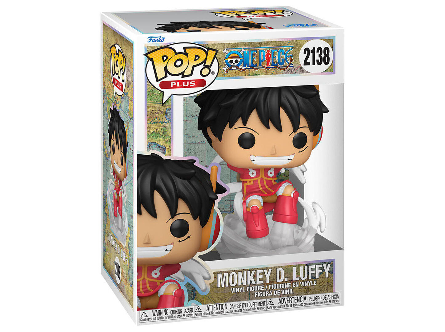 FIGURA FUNKO POP PLUS: OPS12- LUFFY (EGG) image number 0