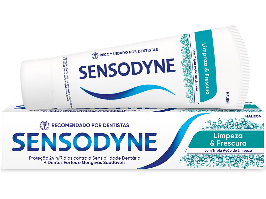 PASTA DE DENTES LIMPEZA REFRESCANTE SENSODYNE 75ML