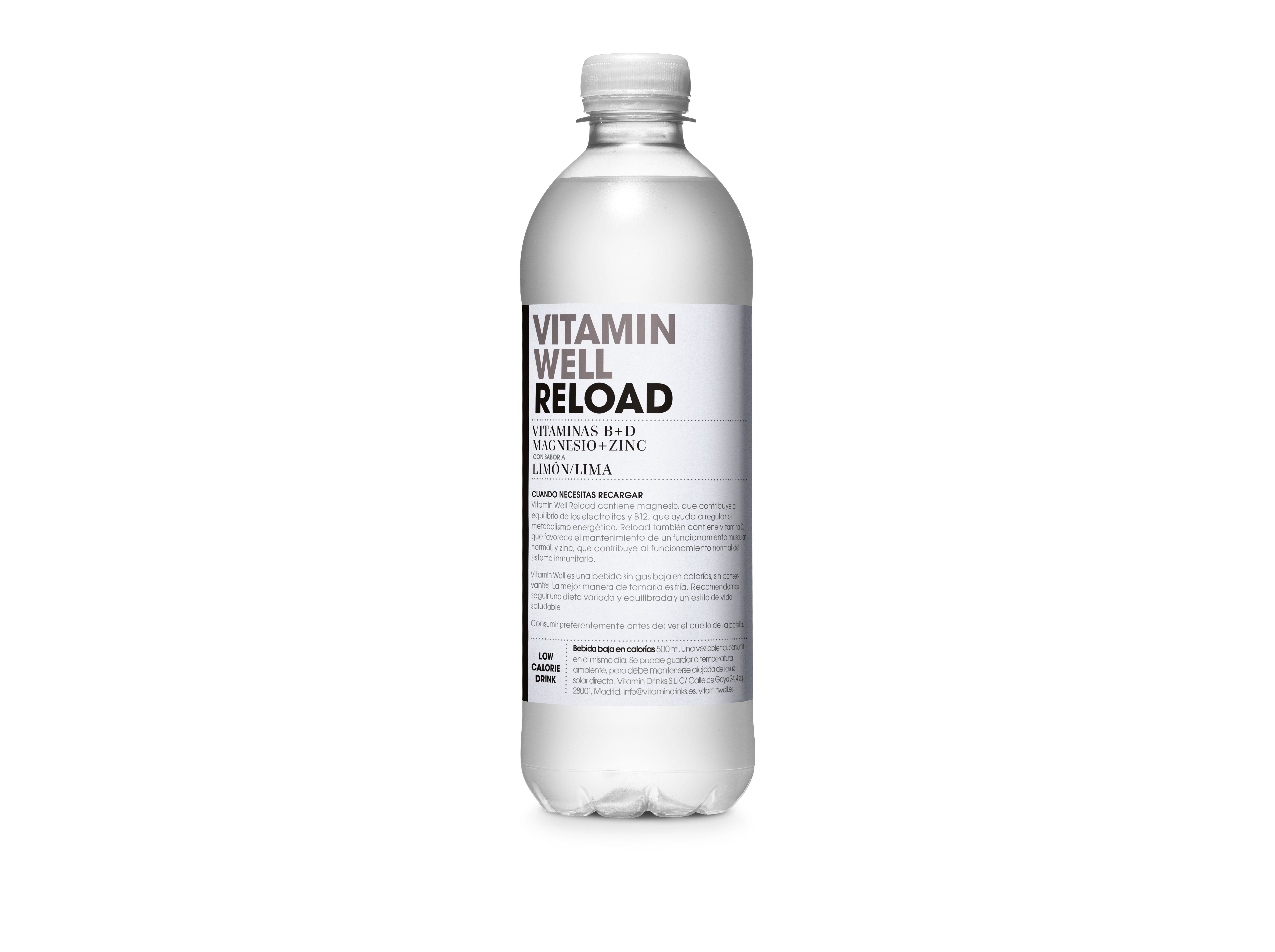 BEBIDA ISOT&Oacute;NICA VITAMIN WELL RELOAD LIMA LIM&Atilde;O 500ML(SDR)