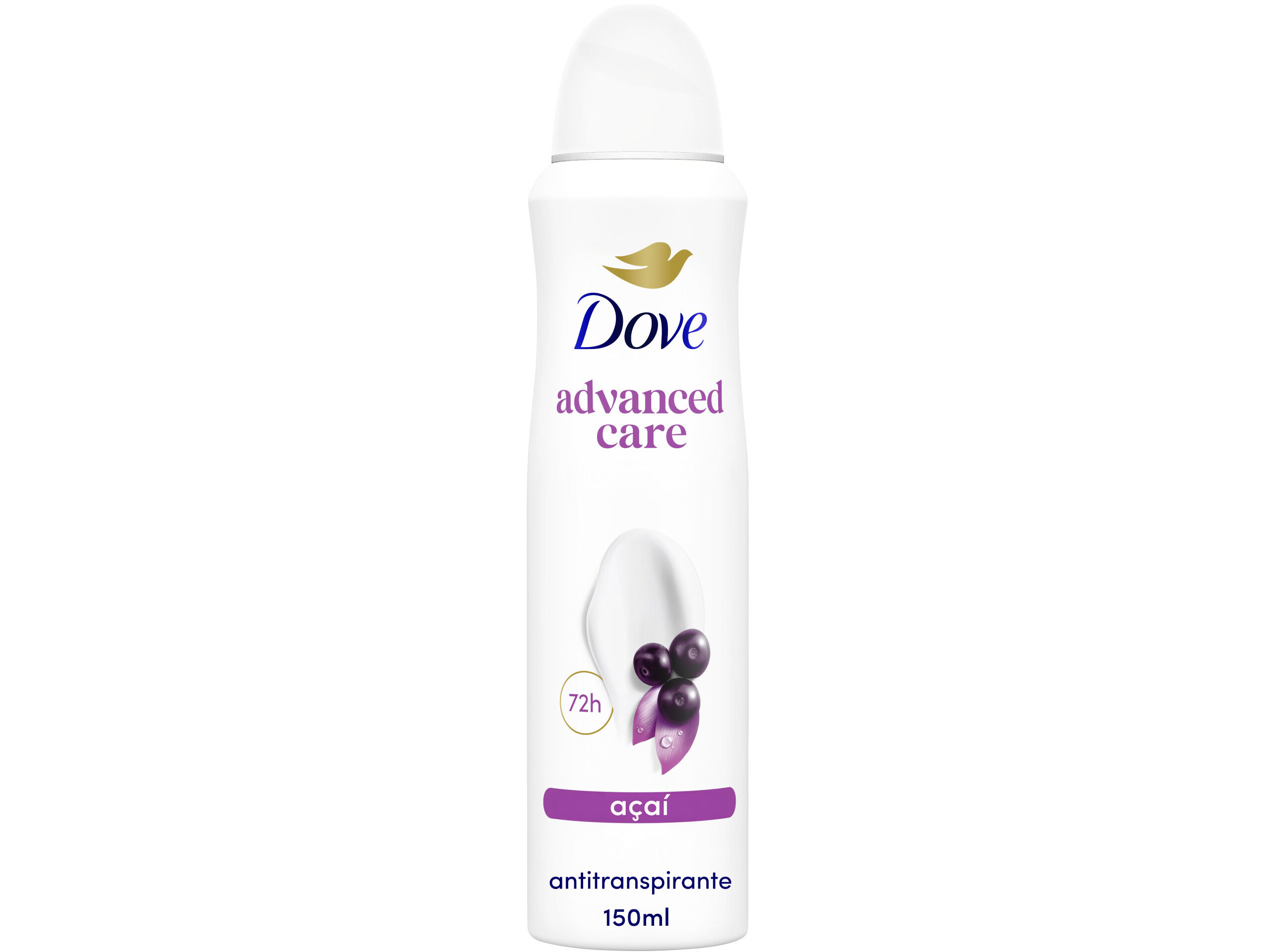 DESODORIZANTE SPRAY DOVE A&Ccedil;A&Iacute; & WATERLILY 72H 150ML image number 0