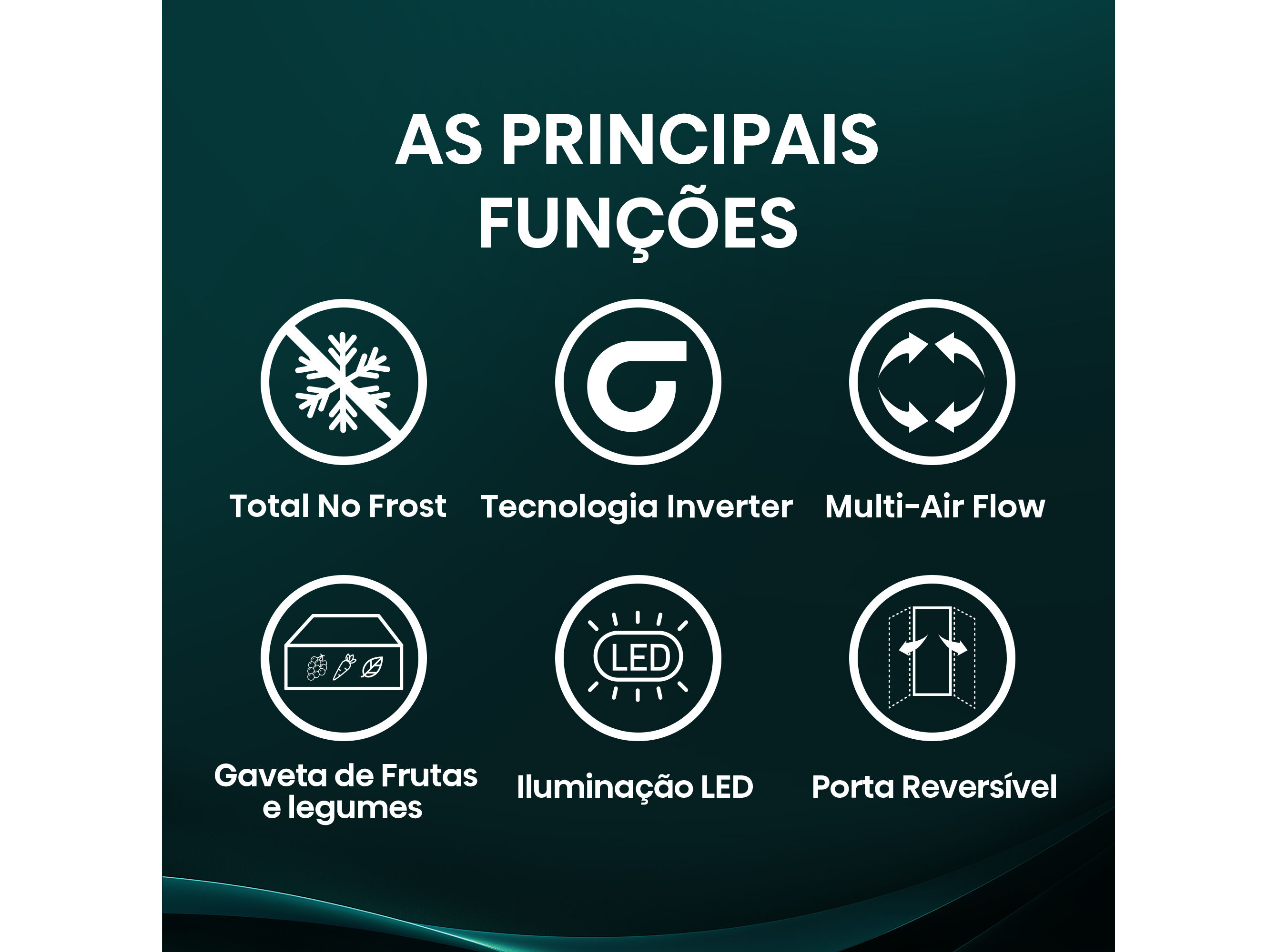 FRIGOR&Iacute;FICO 2 PORTAS HISENSE RT422N4ACE E LOOK INOX TOTAL NO FROST 325L image number 3