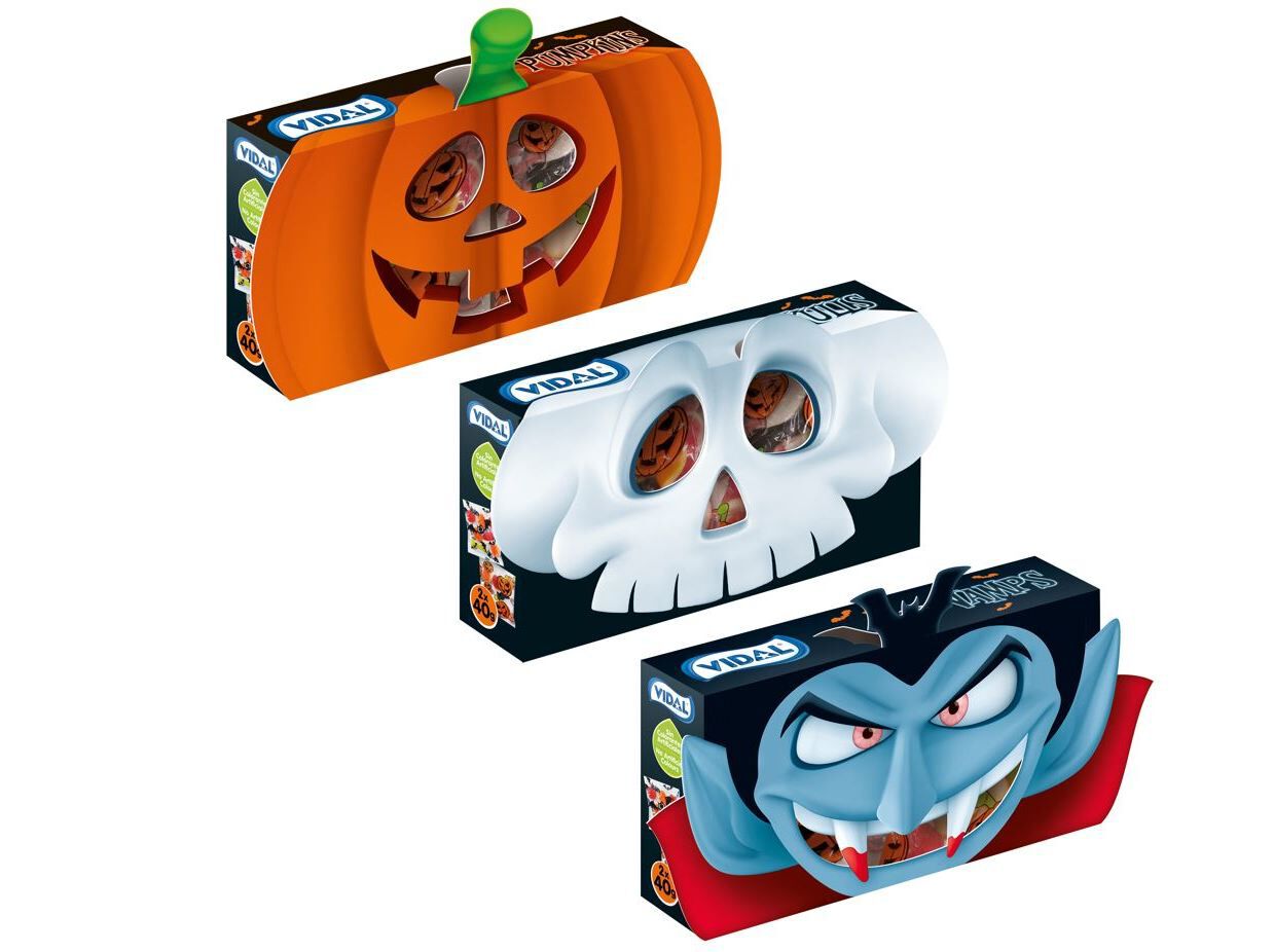 GOMAS VIDAL HALLOWEEN MIX BOX 80G image number 3