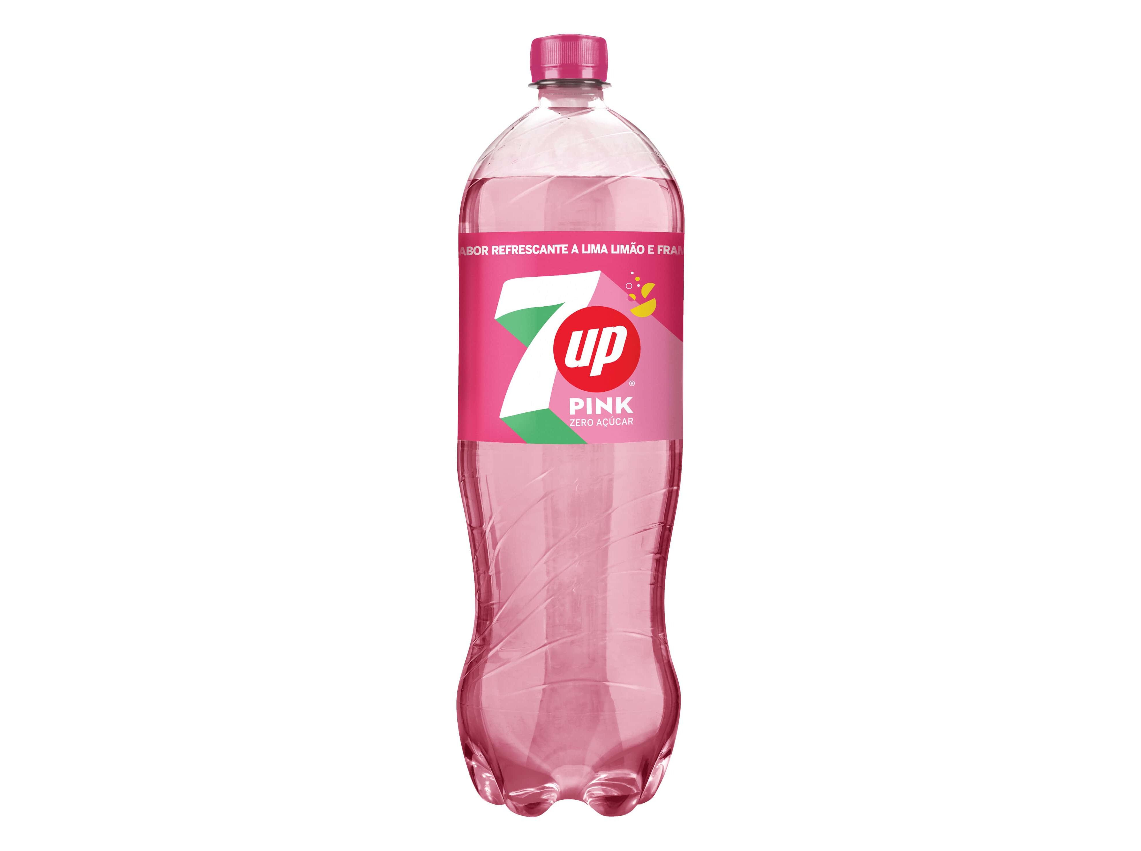 REFRIGERANTE C/ G&Aacute;S 7UP ZERO PINK 1 LT (SDR)