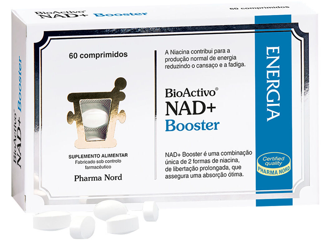 SUPLEMENTO BIOACTIVO NAD+ BOOSTER 60 COMP image number 0