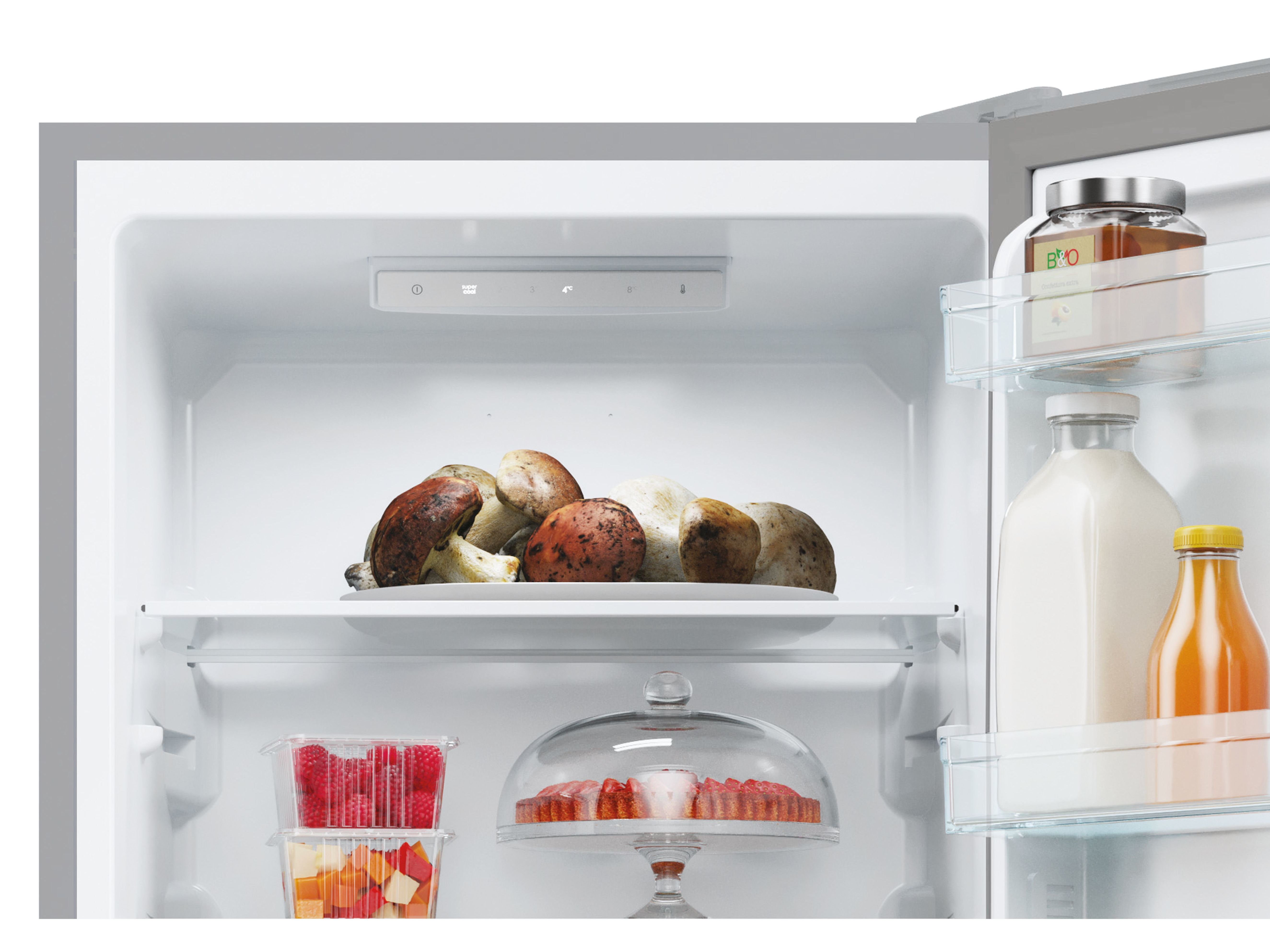 FRIGOR&Iacute;FICO COMBINADO CANDY CCT3L517ES LOW FROST E 214L SILVER image number 6
