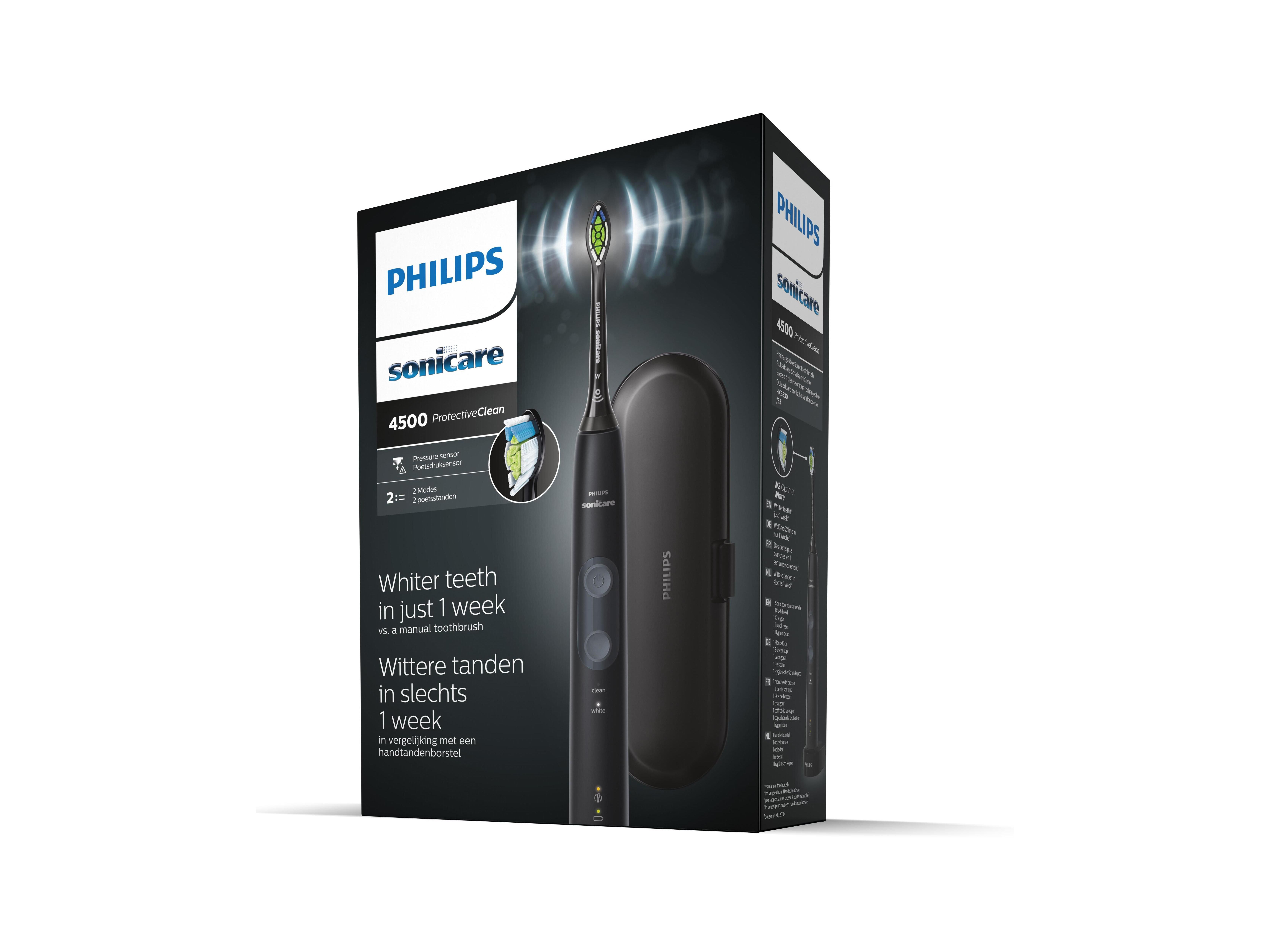 ESCOVA DE DENTES EL&Eacute;TRICA S&Oacute;NICA PHILIPS HX6830/44 image number 3