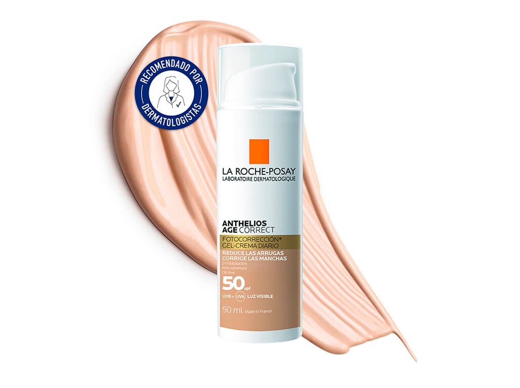 CREME ANTHELIOS AGE CORRECT COM COR SPF50 50ML image number 0