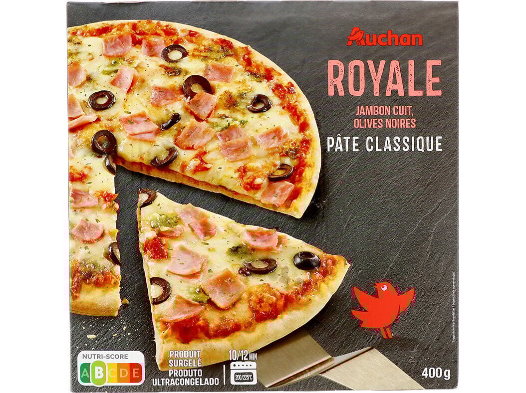 PIZZA AUCHAN MASSA CL&Aacute;SSICA ROYALE 400G