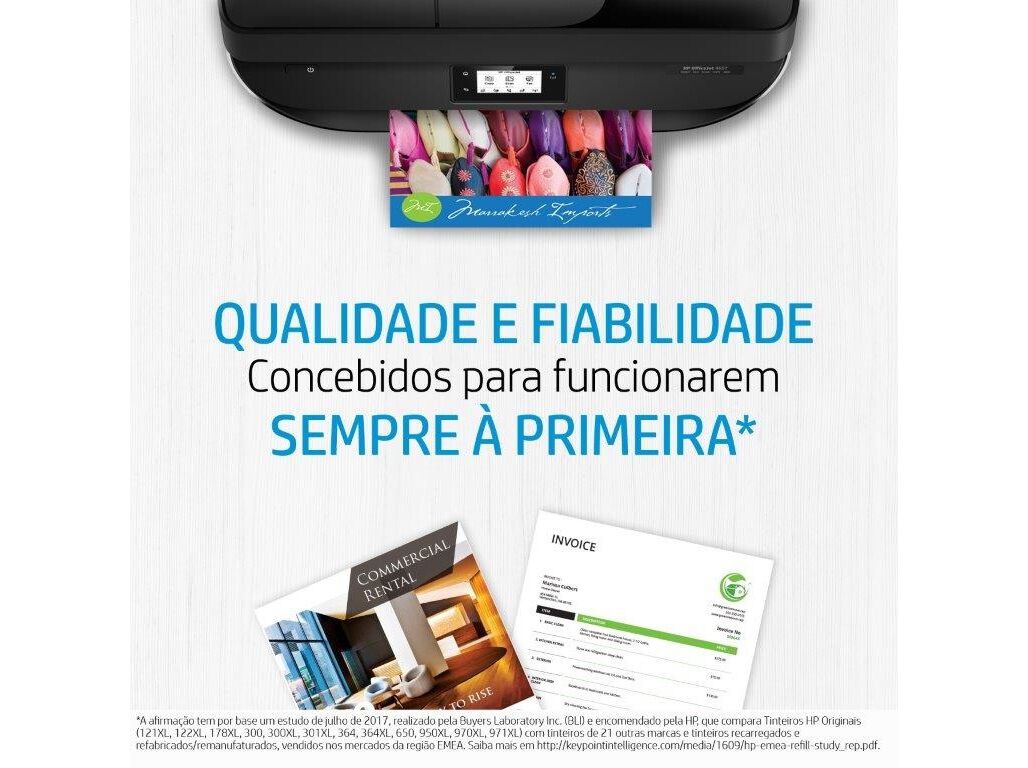 TINTEIRO ORIGINAL HP N9K06AE#301 PRETO 304 image number 3