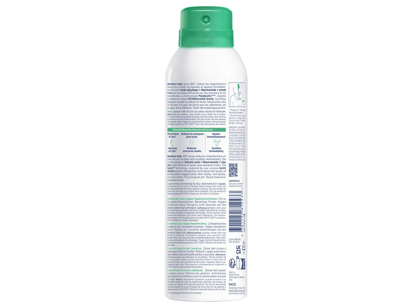 SPRAY CORPO BIODERMA SEBIUM KERATO+ 150ML image number 2