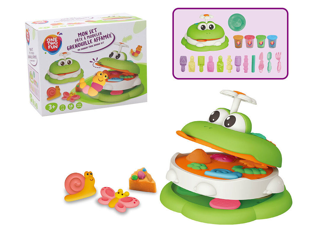 PASTA MOLDAR ONE TWO FUN FROG