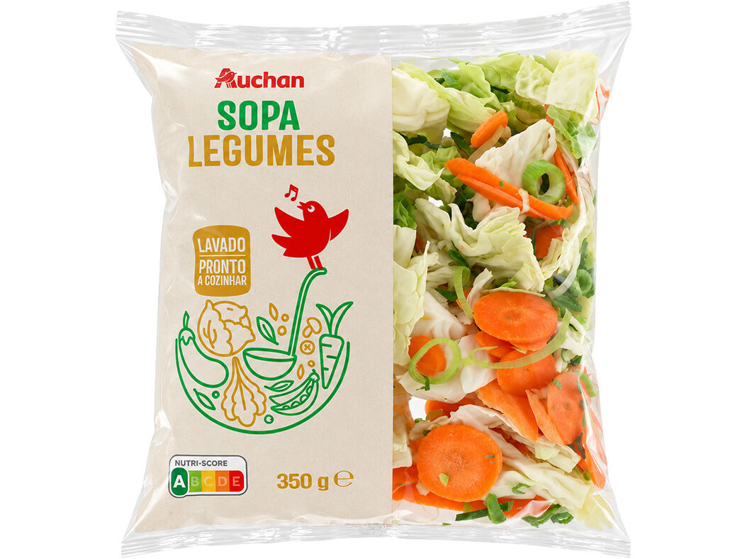 SOPA DE LEGUMES AUCHAN 350G