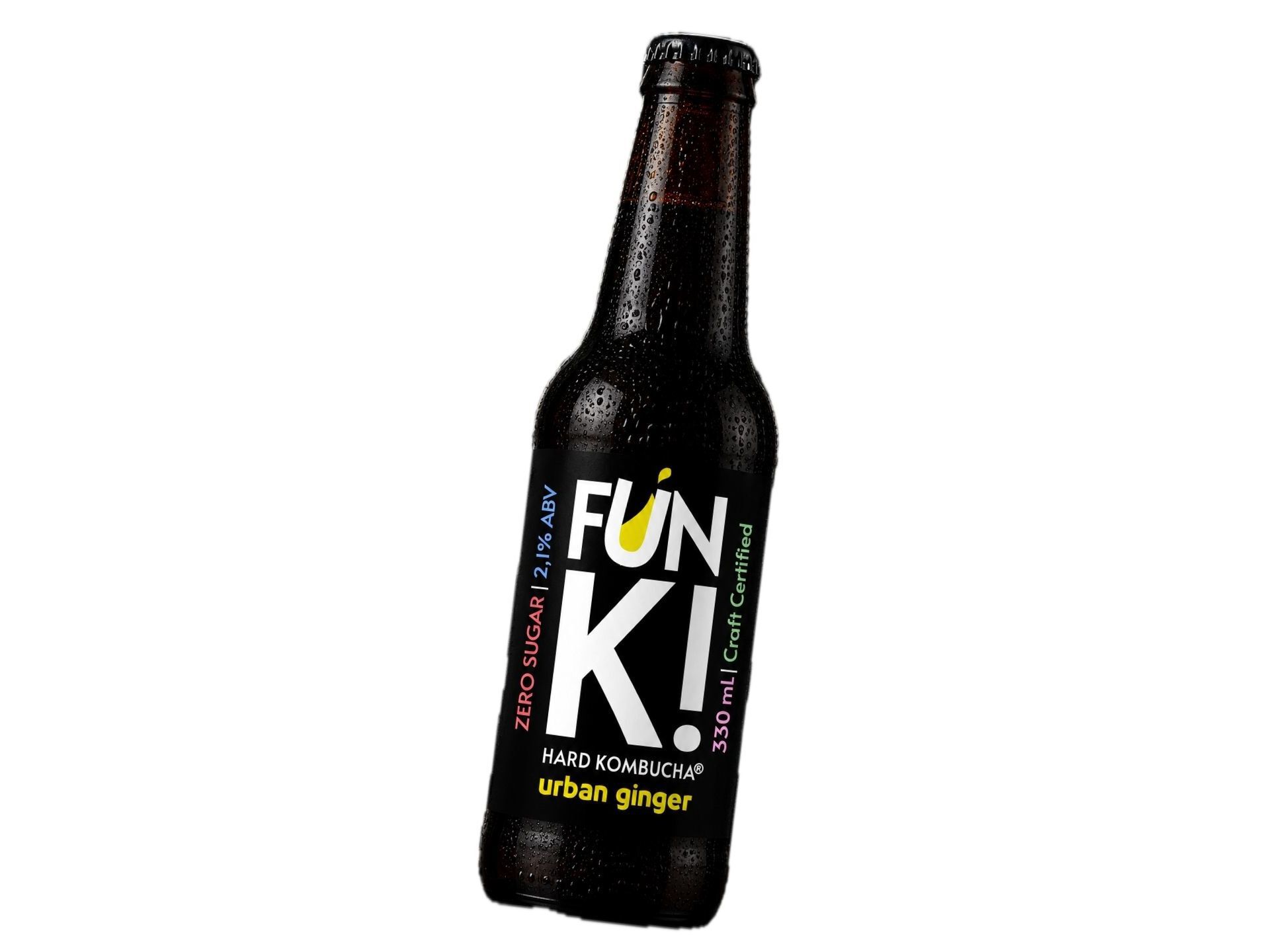 KOMBUCHA BIO FUN K! GINGER 330 ML image number 0