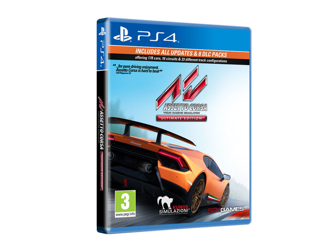 JOGO ASSETTO CORSA PS4 ULTIMATE EDITION