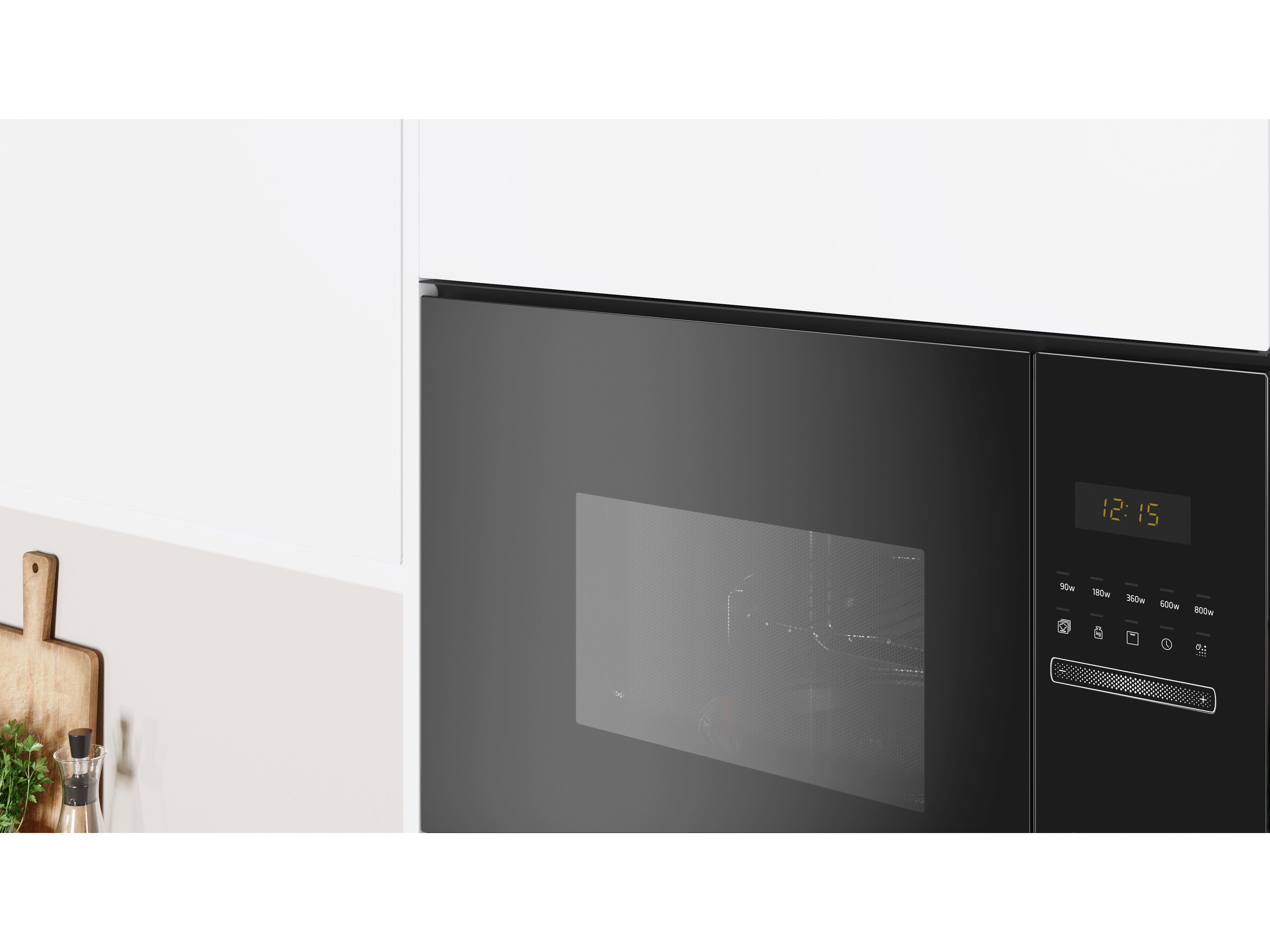 MICRO ONDAS DE ENCASTRE COM GRILL BALAY 3CG5172N2 PRETO 20L image number 1