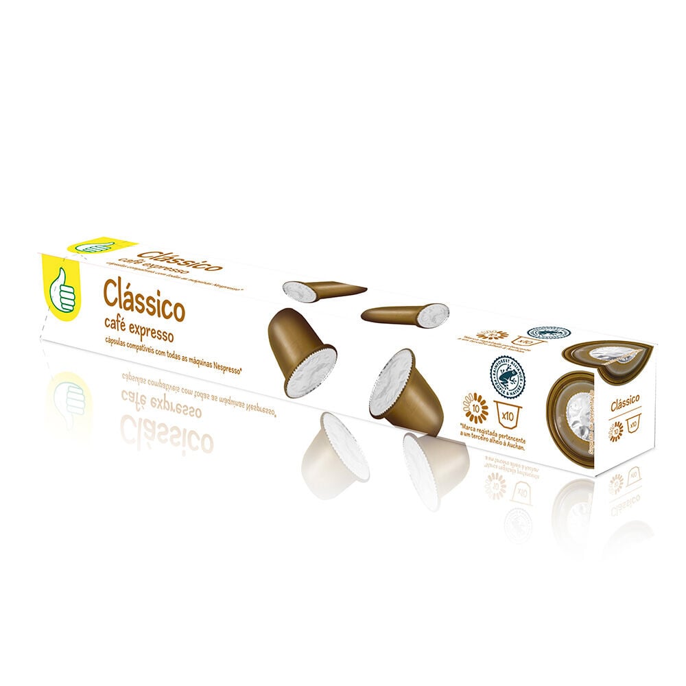 C&Aacute;PSULAS CAF&Eacute; POLEGAR NSP CL&Aacute;SSICO 10 UN image number 0