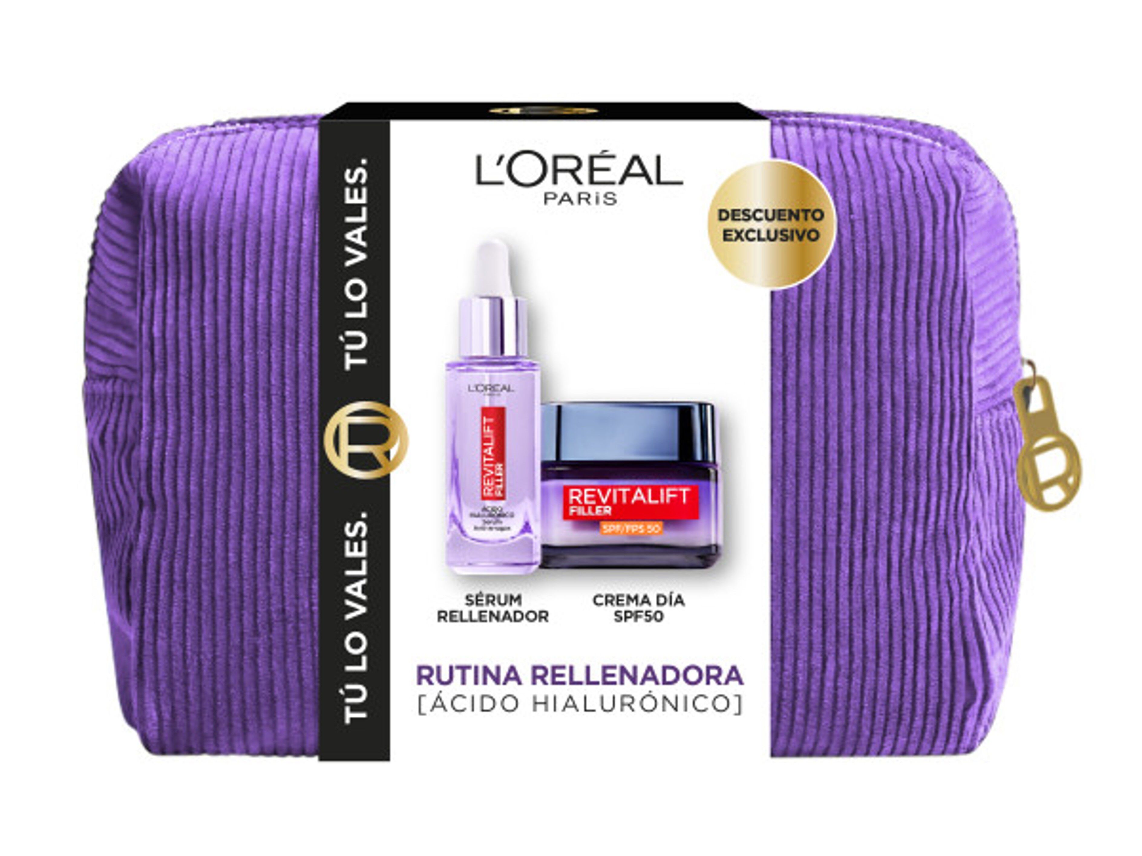 COFFRET L'OR&Eacute;AL PARIS RVT FILLER SERUM + CREME SPF image number 1