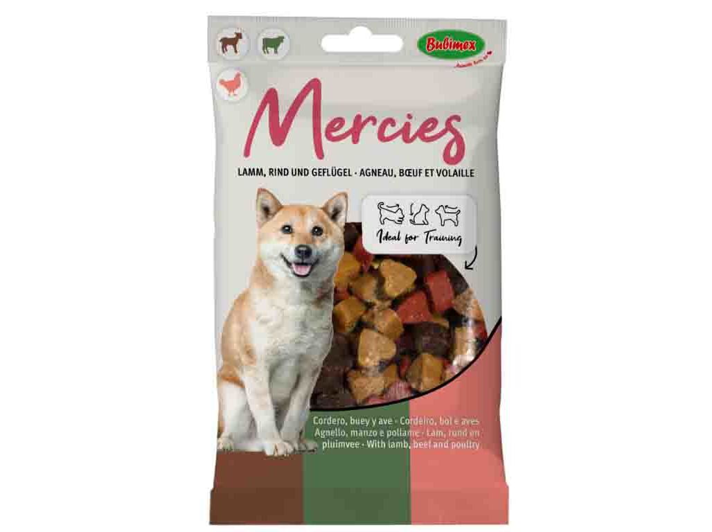 SNACK PARA C&Atilde;O BUBIMEX BORREGO/VACA/AVES 100G image number 0