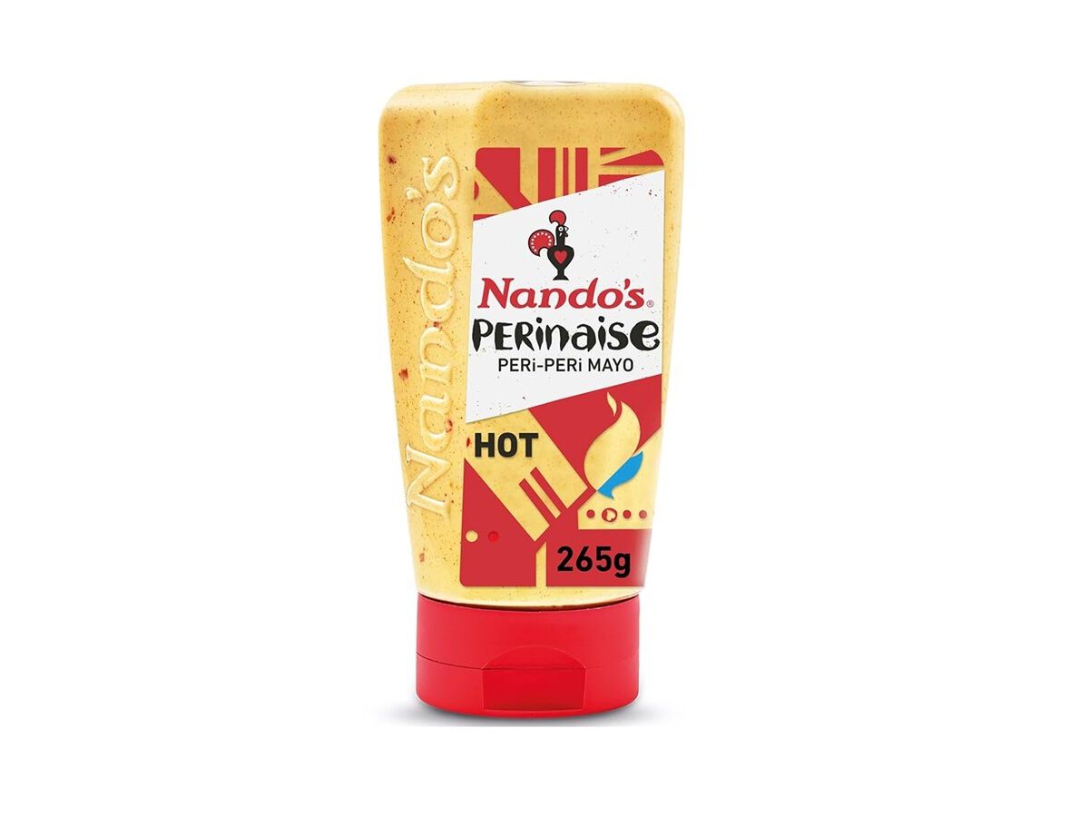 MOLHO DE MAYONAISE NANDO'S PERI-PERI HOT 265G