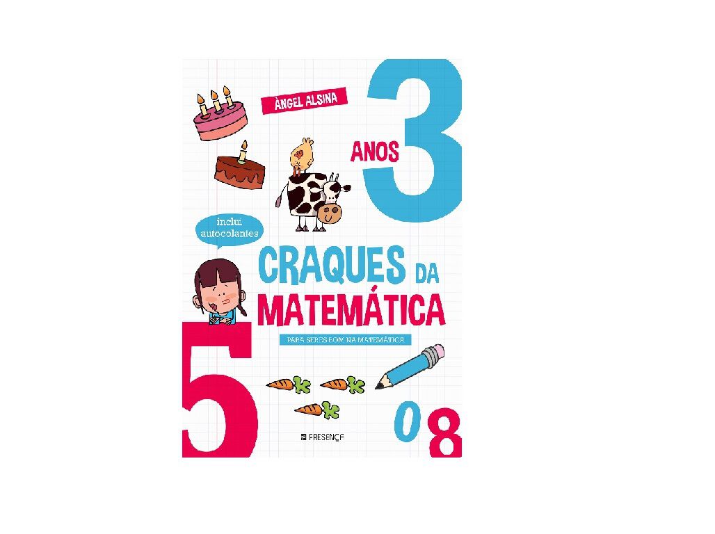 LIVRO CRAQUES DA MATEMATICA:3 NOS/ANGEL ALSINA image number 0