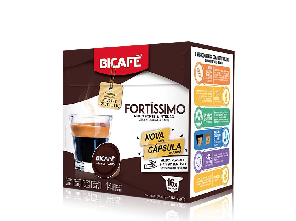 C&Aacute;PSULAS CAF&Eacute; BICAF&Eacute; FORTISSIMO DG 16 UN image number 1