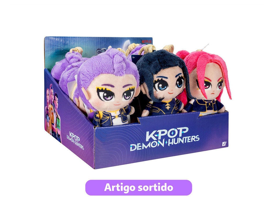 PORTA CHAVES CREATIVE TOYS K-POP PELUCHE MODELOS SORTIDOS