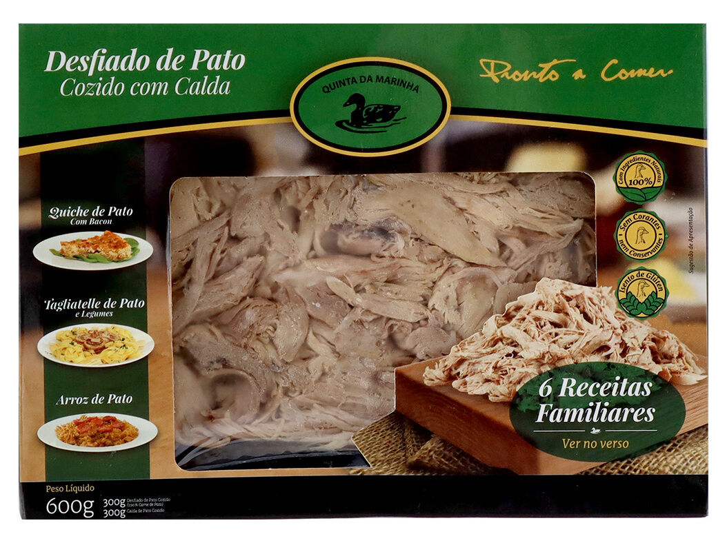 PATO DESFIADO MARINHAVE 600G