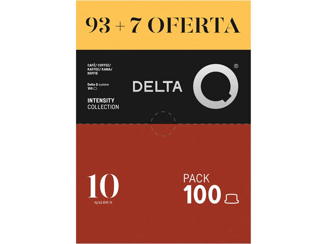 C&Aacute;PSULAS CAF&Eacute; DELTA Q QALIDUS 93 UN+7 UN OFERTA