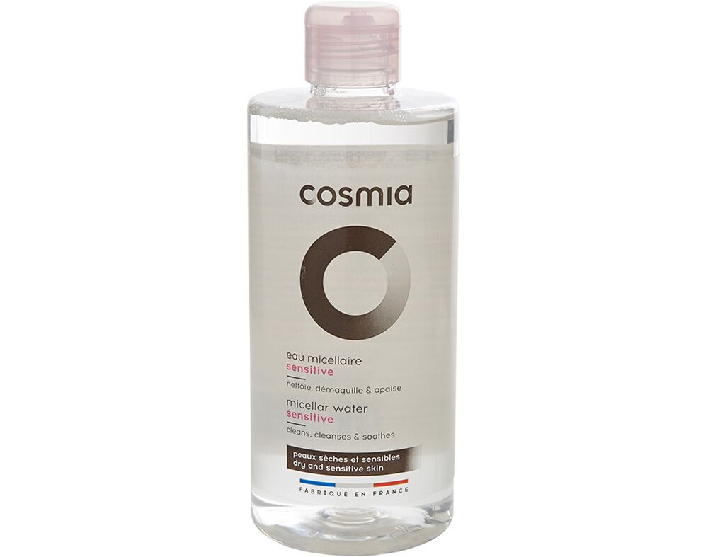 &Aacute;GUA COSMIA MICELAR PELES SENS&Iacute;VEIS 500ML