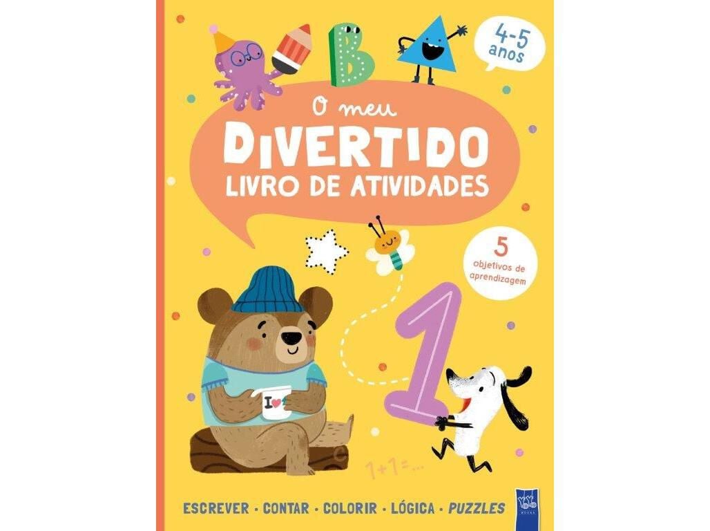 Yoyo Studios O Meu Divertido Livro de Atividades - Urso 4-5 Anos