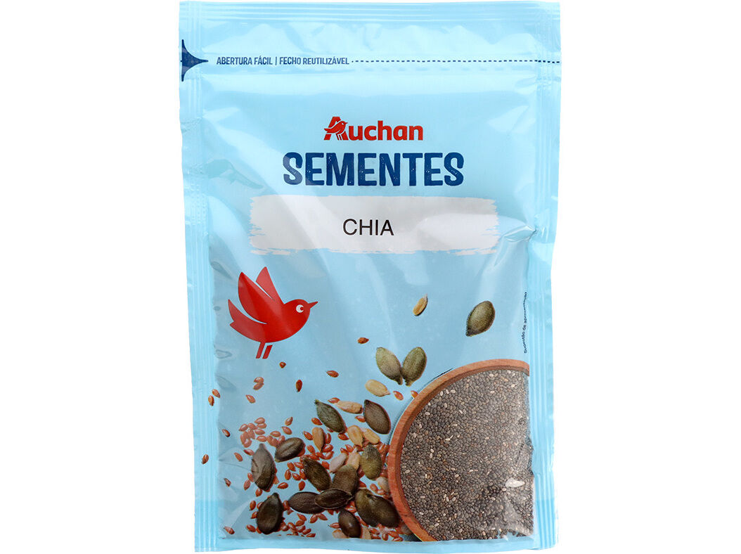 SEMENTES CHIA AUCHAN 200 G image number 0
