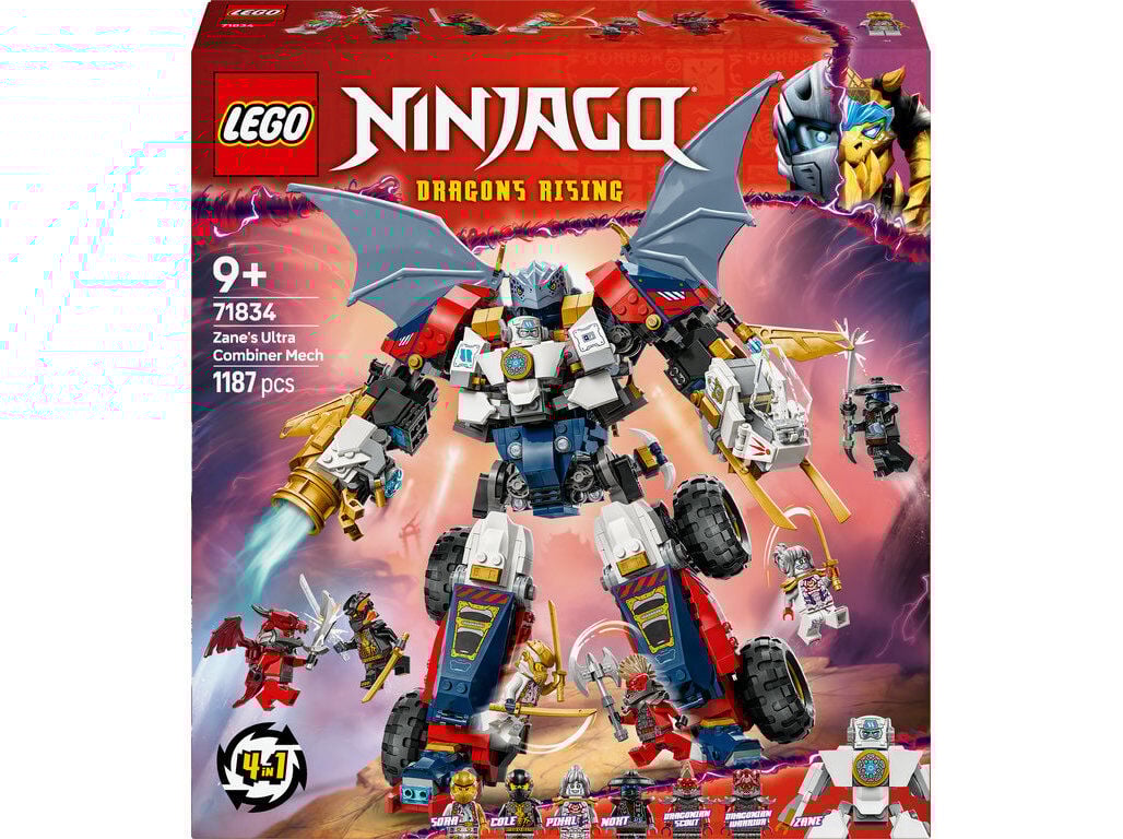 ROB&Ocirc; ULTRA COMBINADOR LEGO NINJAGO 71834