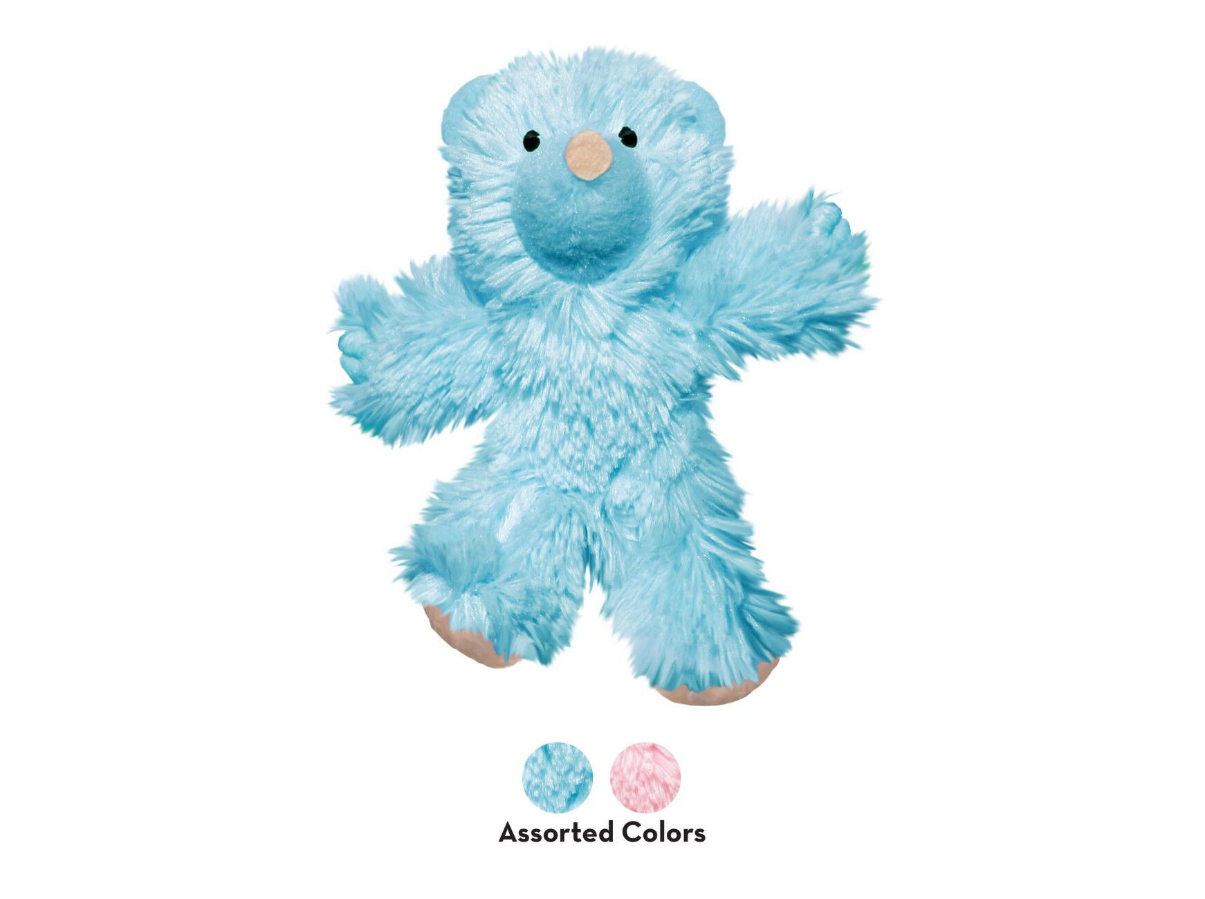 BRINQUEDO PARA GATINHO KONG TEDDY BEAR CORES SORTIDAS image number 1