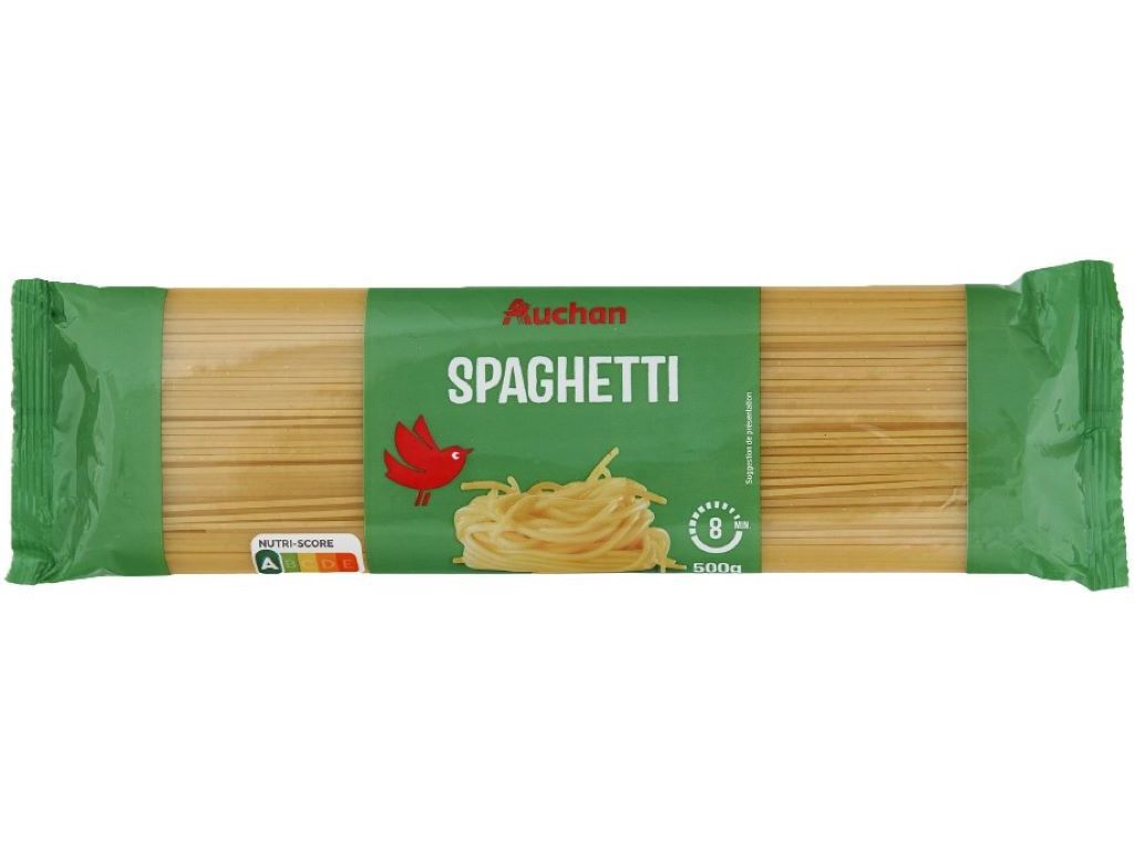 ESPARGUETE AUCHAN 500G