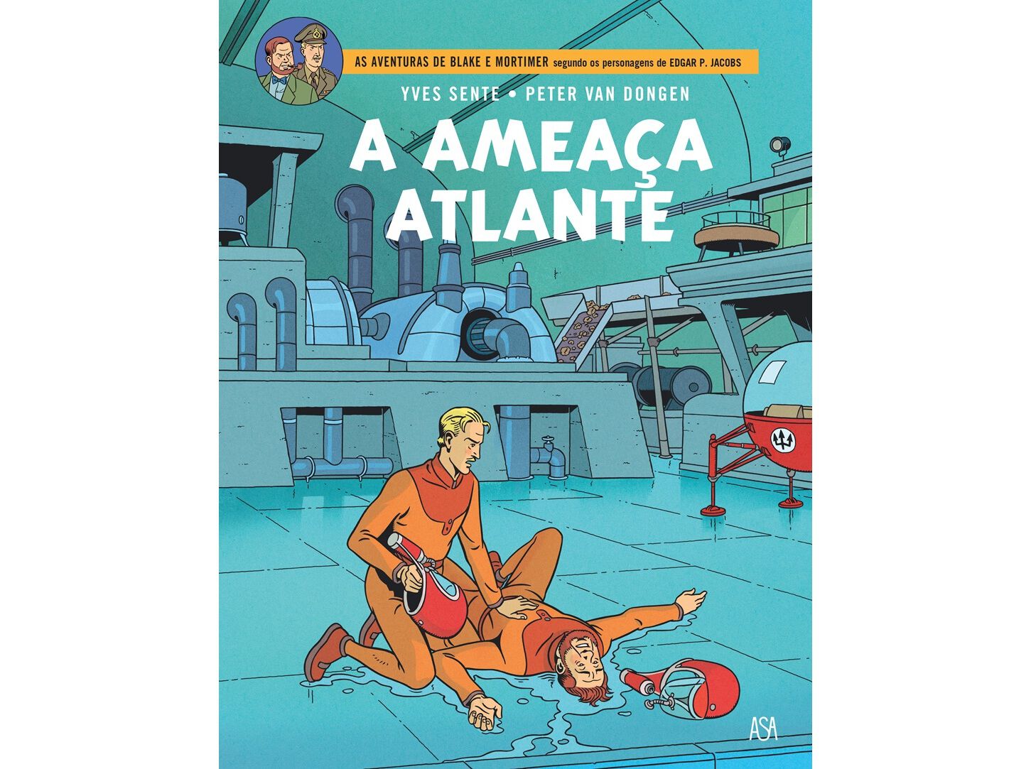 LIVRO BLAKE & MORTIMER 31 - A AMEA&Ccedil;A ATLANTE image number 0