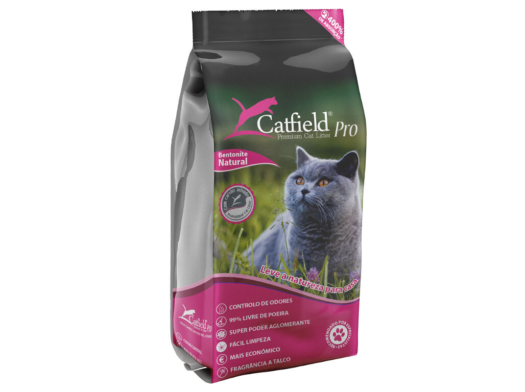 Areia Aglomerante Catfield Talco Pro 15l | Auchan