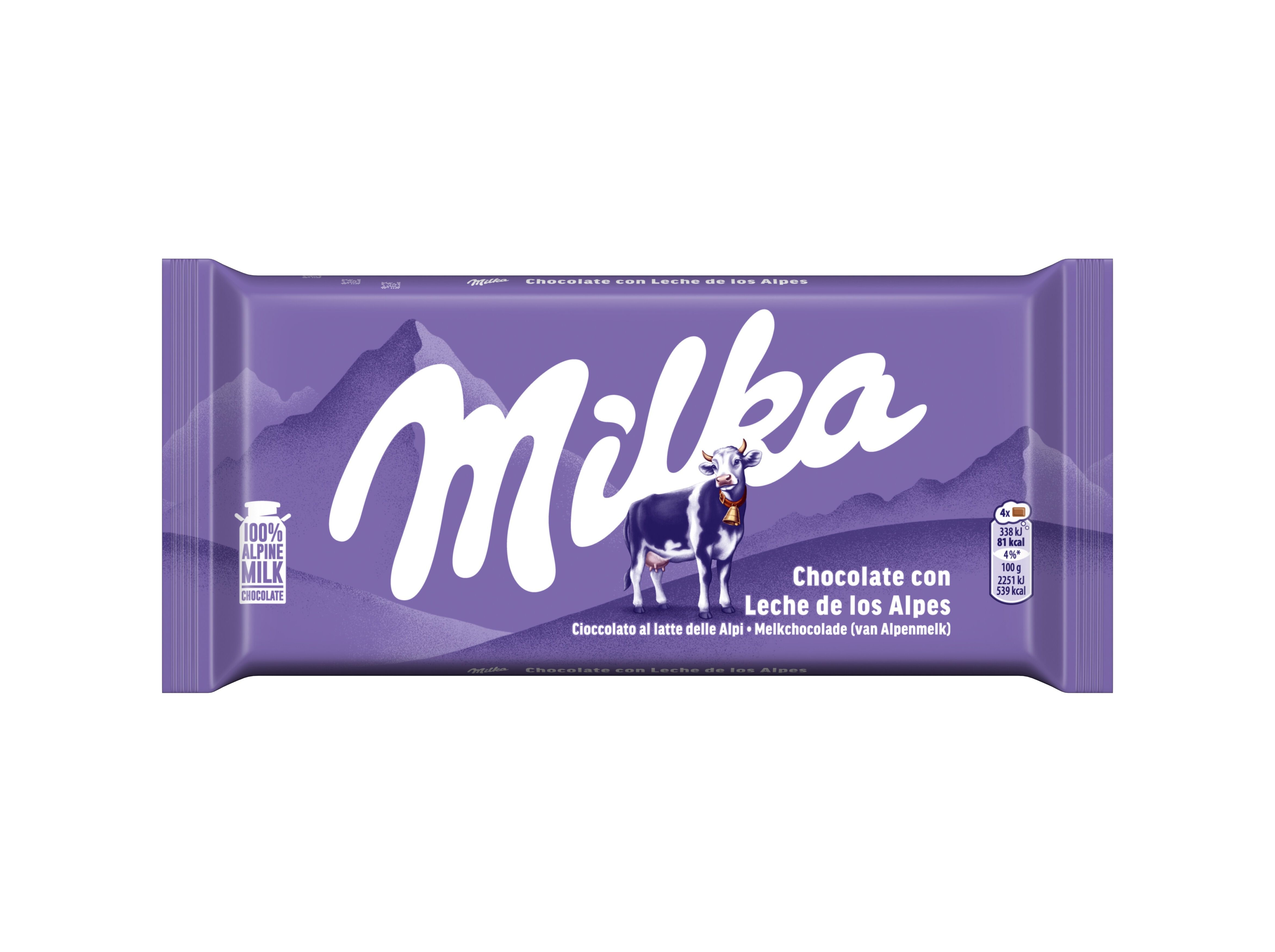 CHOCOLATE MILKA LEITE 90 G