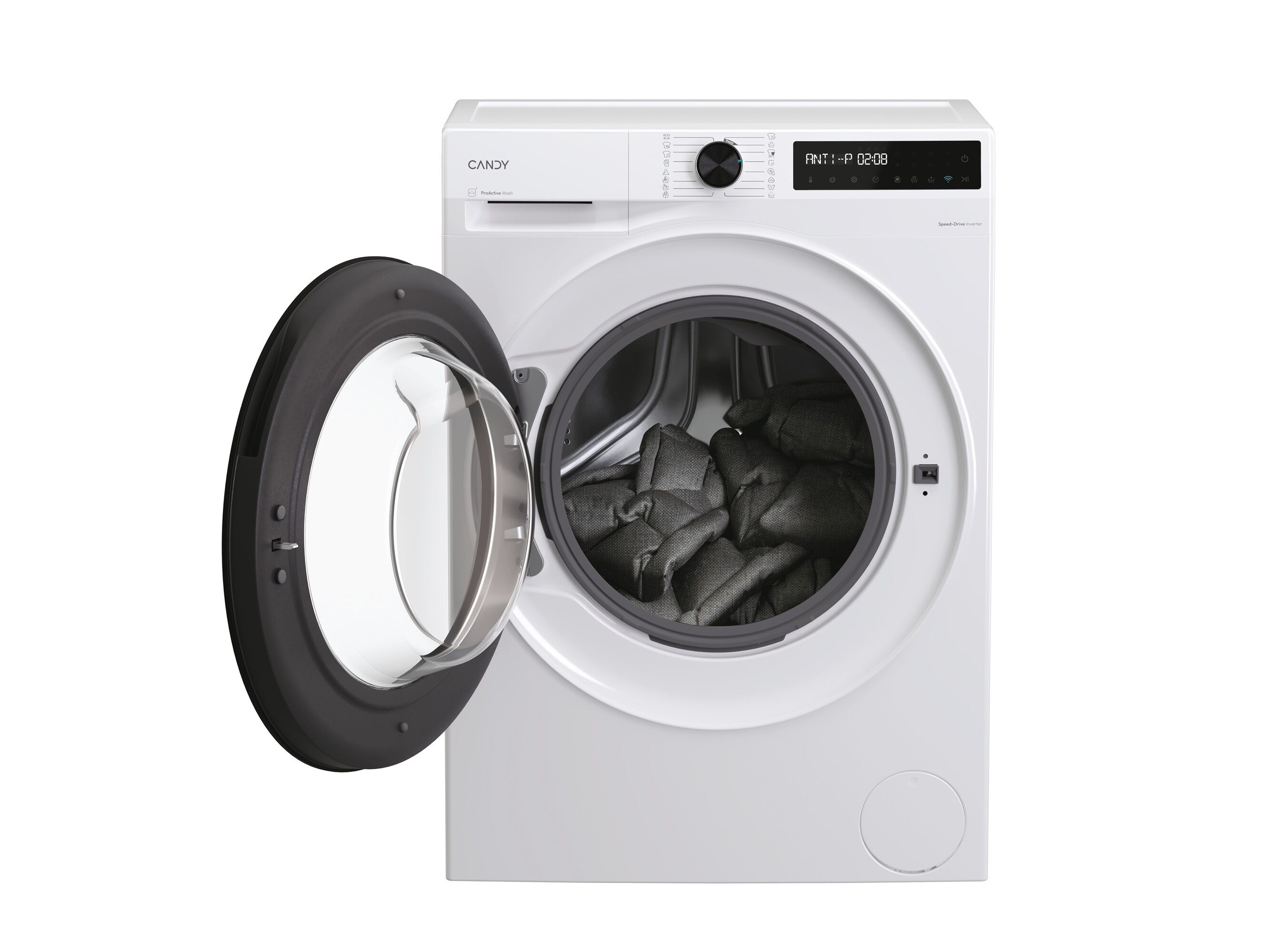M&Aacute;QUINA DE LAVAR ROUPA CANDY BR 410BL8-S BRANCO A-20% 10KG 1400RPM image number 2