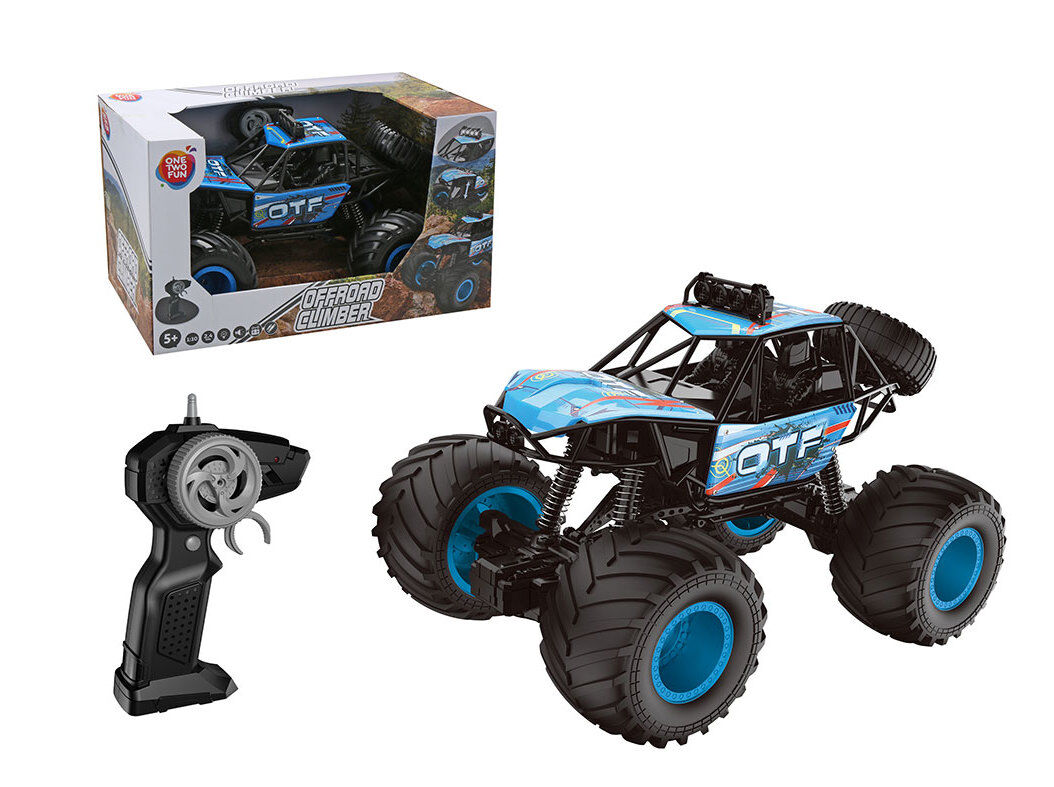 CARRO R/C ONE TWO FUN 2.4 G 1/10 OFF ROAD image number 0