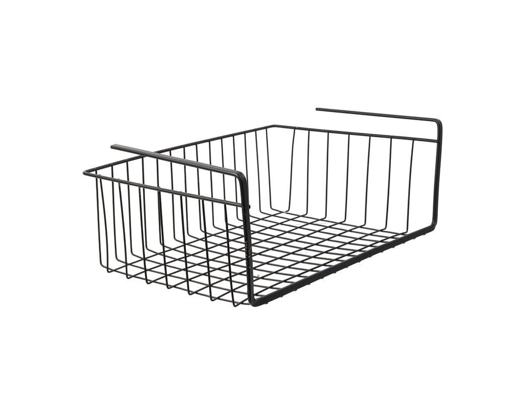 CESTO MET&Aacute;LICO PARA PRATELEIRA 40X14X26CM image number 0