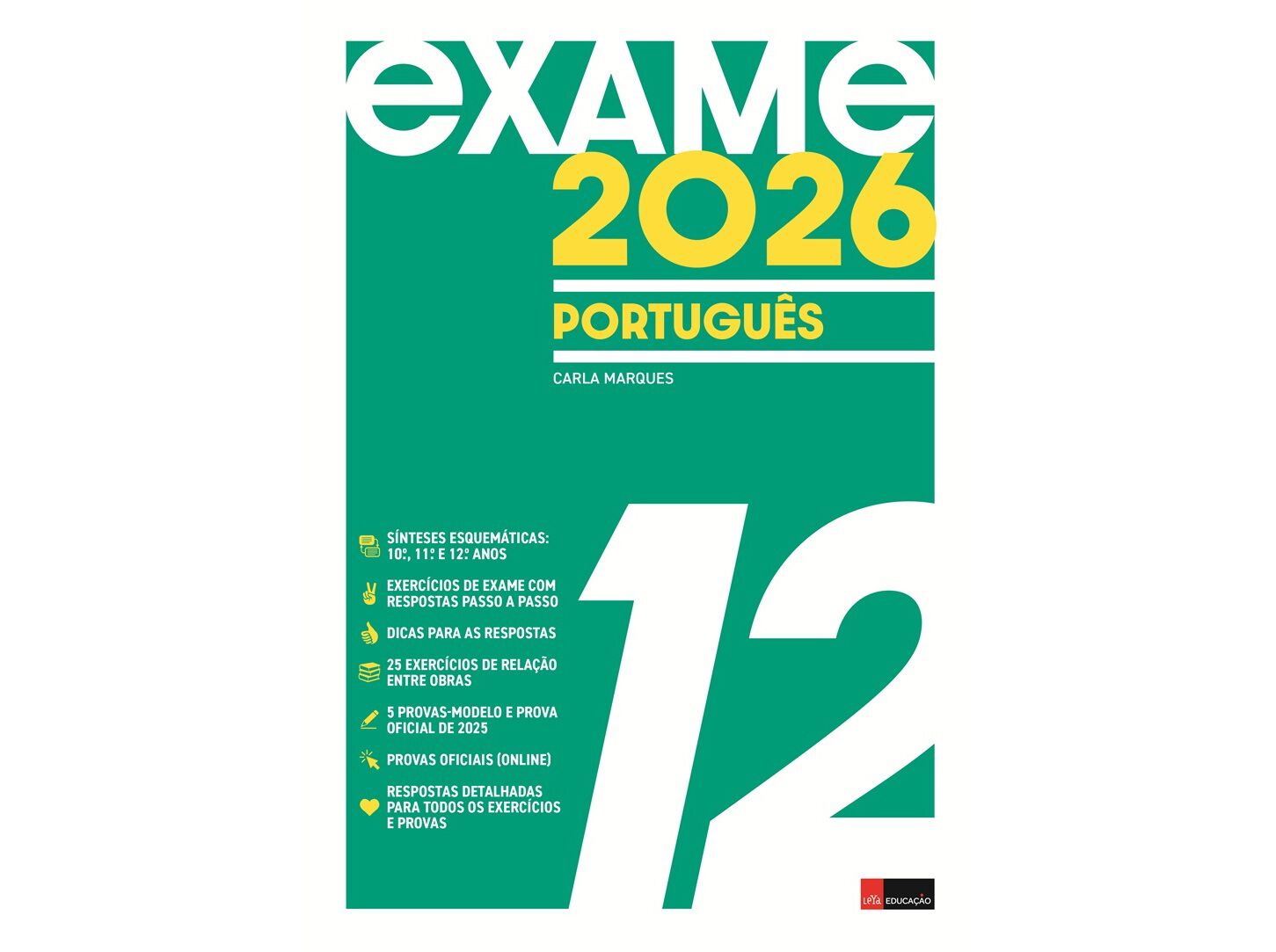 LIVRO EXAME 2026 PORTUGU&Ecirc;S 12&ordm; ANO