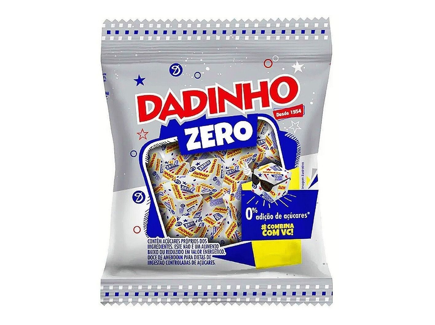 CUBO DADINHO ZERO A&Ccedil;UCAR ADICIONADO 90G image number 1