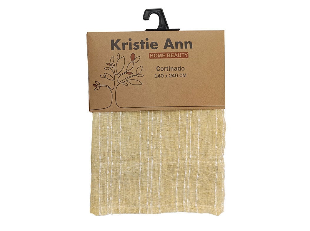 CORTINADO SKY AMARELO 140X240 CM