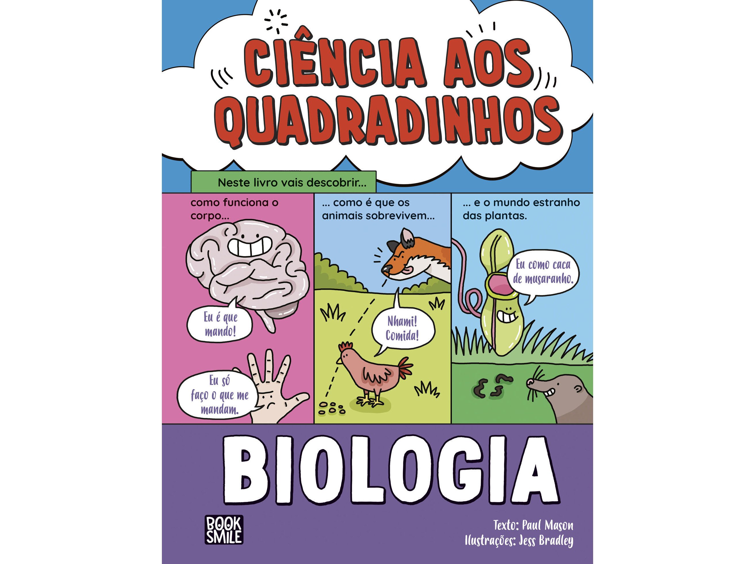 LIVRO CI&Ecirc;NCIA AOS QUADRADINHOS BIOLOGIA image number 0