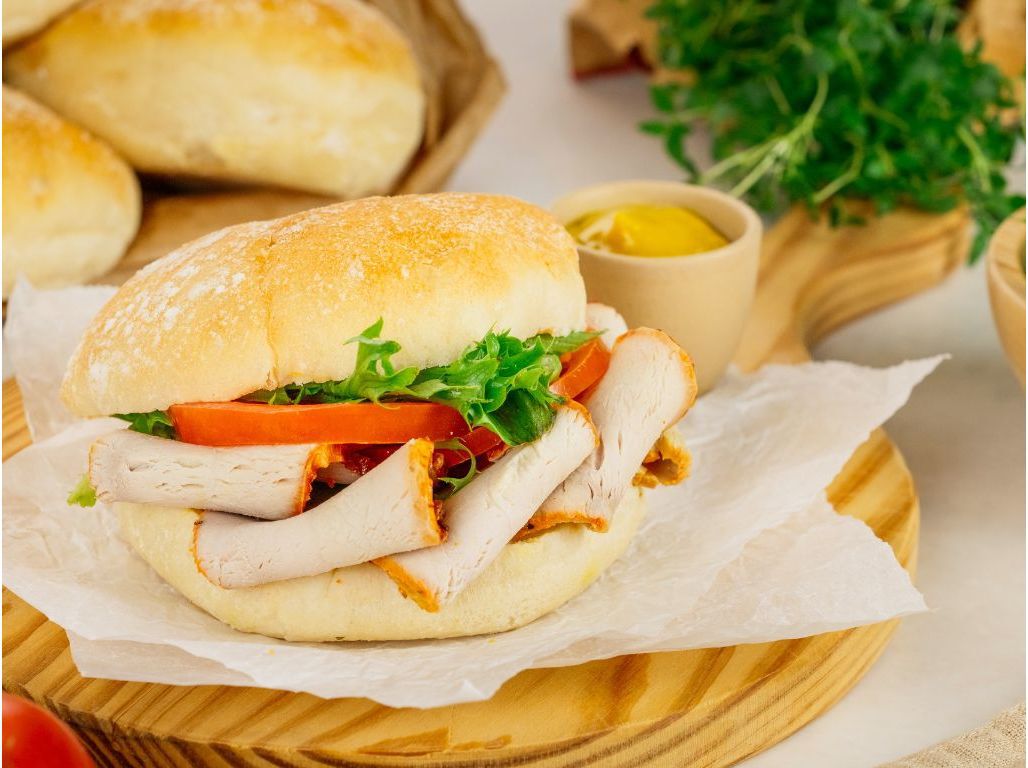 SANDES DE LOMBO COM MOLHO DE MOSTARDA SABORES AUCHAN LOMBO UN image number 2