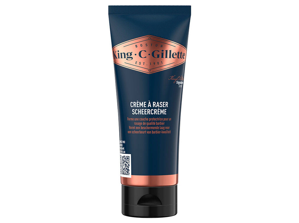 CREME BARBEAR KING C GILLETTE 175ML image number 1