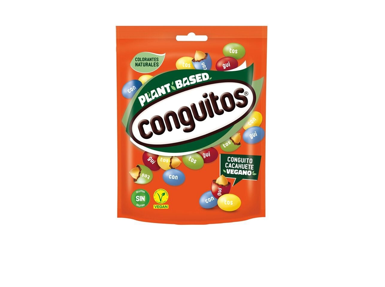 DRAGEIAS CHOCOLATE CONGUITOS PLANT BASED 168G image number 0