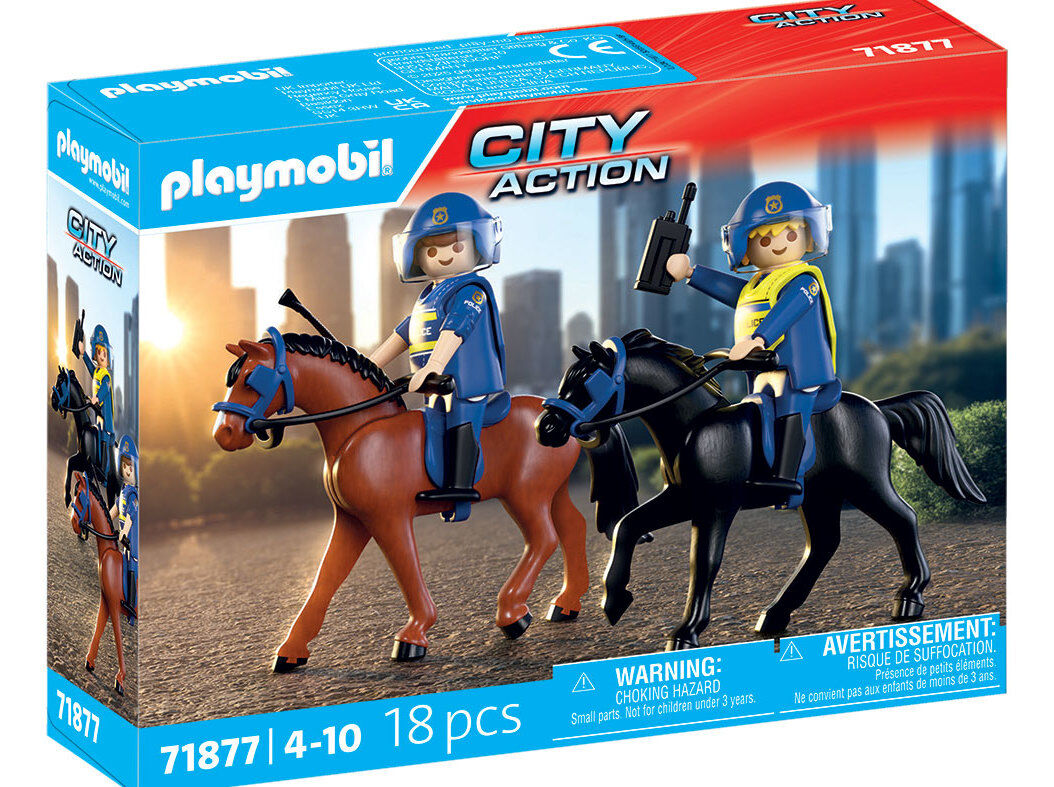 ESQUADR&Atilde;O A CAVALO PLAYMOBIL 71877 image number 0